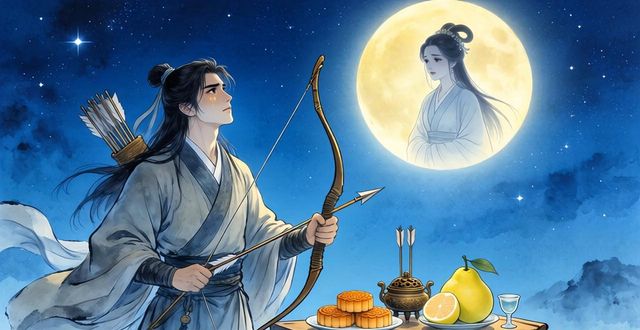 嫦娥奔月的故事