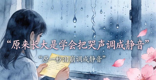 一秒淚崩的句子