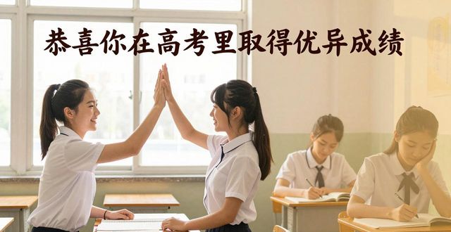 高考賀信范文