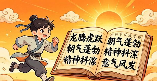 形容精力旺盛的成語