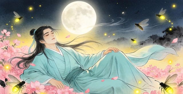 醉臥花間月滿(mǎn)樓