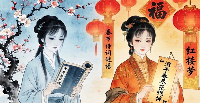 紅樓夢(mèng)猜春節(jié)詩(shī)詞謎語(yǔ)