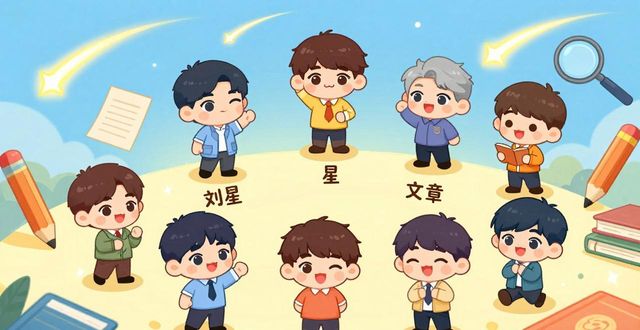 猜明星名字的謎語