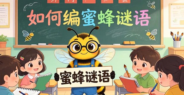 蜜蜂的簡(jiǎn)單謎語