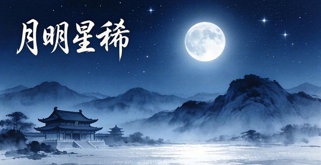 月的成語?