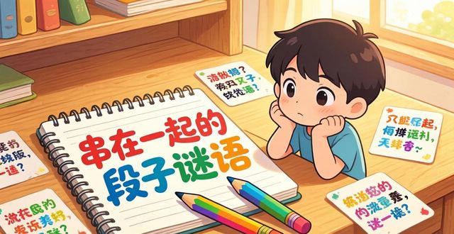 串在一起的段子謎語