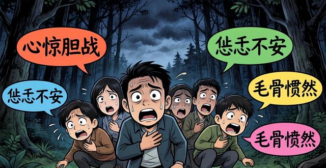 描寫心情類的成語