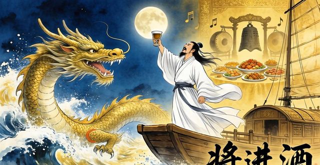 李白《將進酒》全詩原文