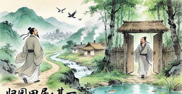 陶淵明最著名的十首詩