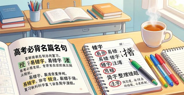 高考必背名篇名句